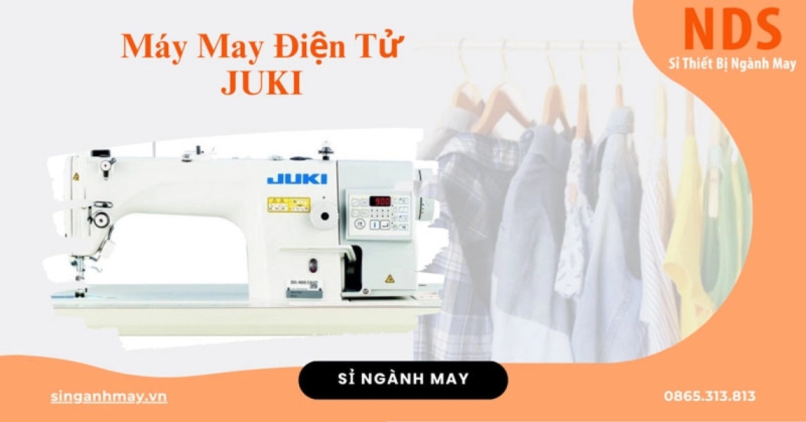 Máy may công nghiệp điện tử JUKI – giá tốt, hiệu suất vượt trội