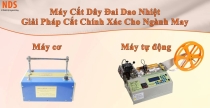 Máy Cắt Dây Đai Dao Nhiệt Tự Động & Cơ – Cắt Mịn, Chính Xác
