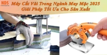 Khám phá giải pháp máy cắt vải hiện đại năm 2025 cho ngành may mặc