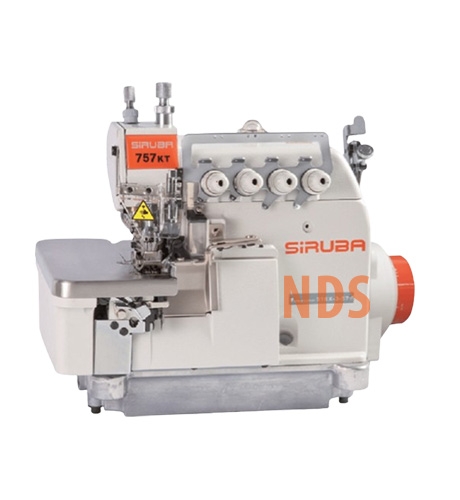 Máy vắt sổ 2 kim 5 chỉ cào bơi may hàng dày Siruba 757KT - 516M-3