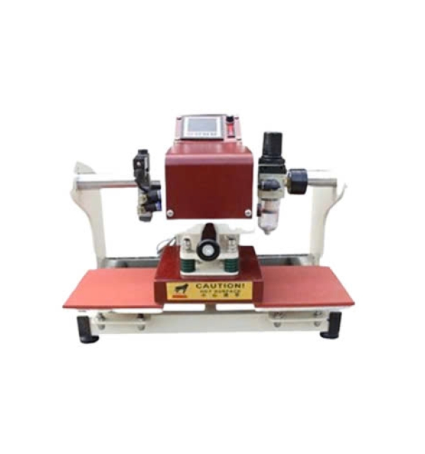 Máy Ép Nhiệt Logo 2 Mâm Ép 15x15 bán tự động