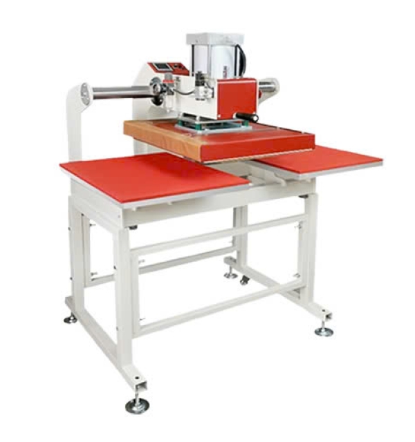MÁY ÉP NHIỆT LOGO CHẠY BẰNG KHÍ NÉN MÂM ÉP 40x40 CM