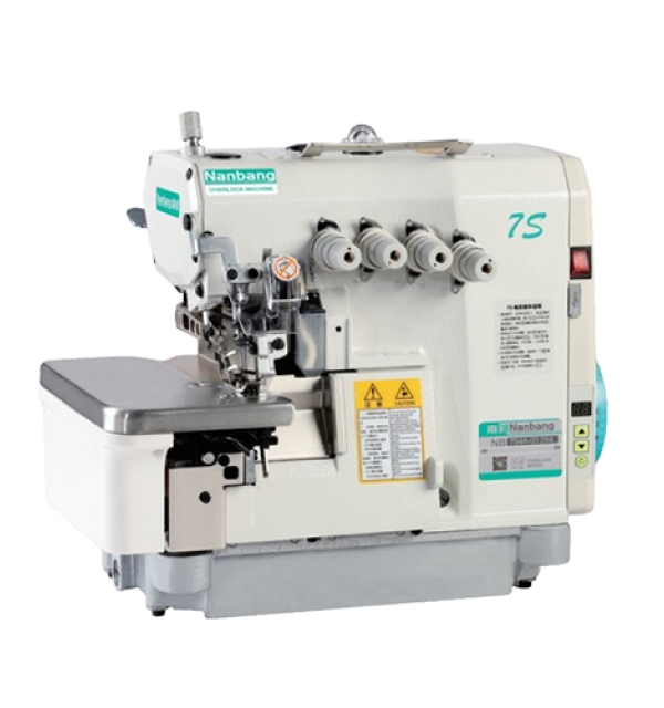 Máy May Vắt Sổ 4 Chỉ Dẫn Động Trực Tiếp Dòng NB-7S4-02